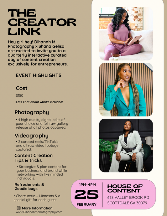 The Creator Link Event